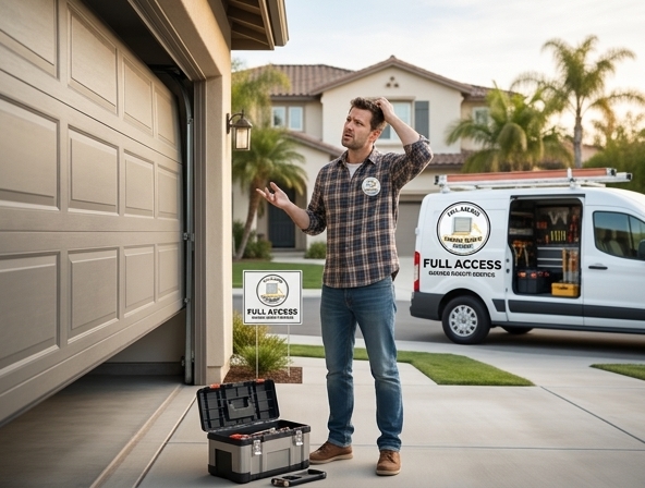 How to Fix a Garage Door That Won't Open in San Diego