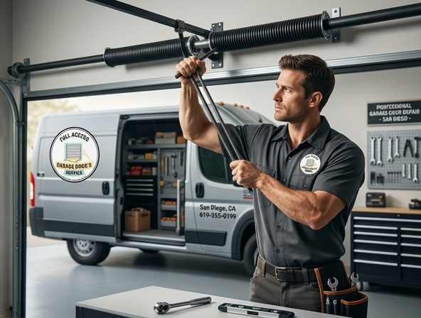 Garage Door Roller Replacement in San Diego